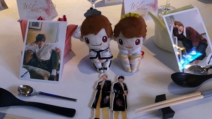 「推し」もいっしょに過ごしたい❤️‍🔥自分たちの好きに囲まれる【推し活ウェディング】アイデア8選にて紹介している画像