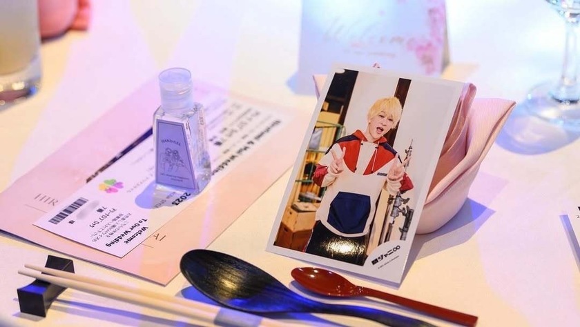 「推し」もいっしょに過ごしたい❤️‍🔥自分たちの好きに囲まれる【推し活ウェディング】アイデア8選にて紹介している画像