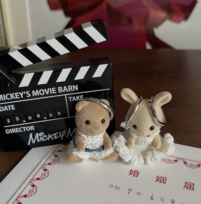 平和でかわいい世界観が再ブーム中♡「シルバニアファミリー」を取り入れたウェディングアイデア特集🐰🎀にて紹介している画像