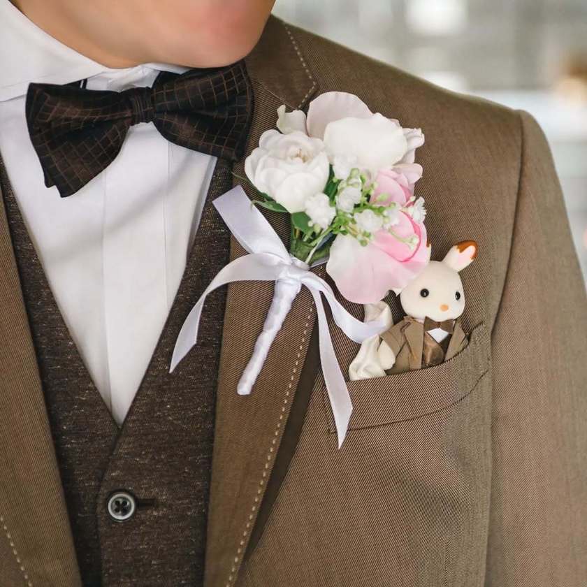 平和でかわいい世界観が再ブーム中♡「シルバニアファミリー」を取り入れたウェディングアイデア特集🐰🎀にて紹介している画像