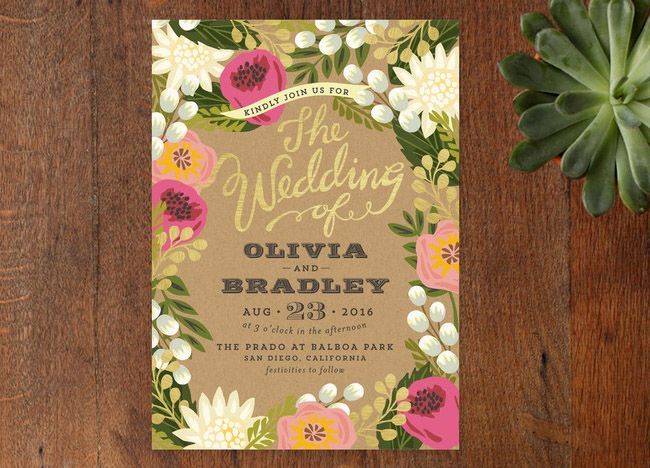 Collecting Adorable Invitation Designs with Charming Illustrations ♡にて紹介している画像