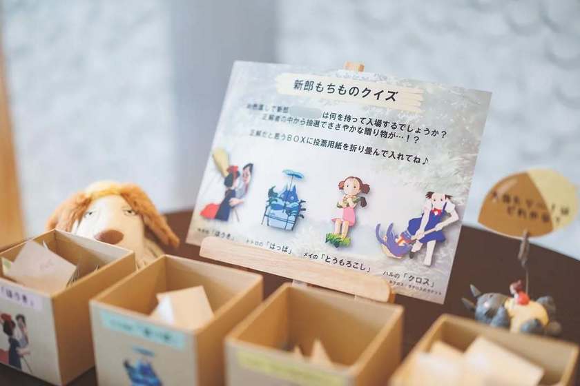 色だけじゃない！ドレスのデザインやヘアスタイル、持ちもの予想まで。進化系再入場クイズ9つの工夫アイデア＊にて紹介している画像