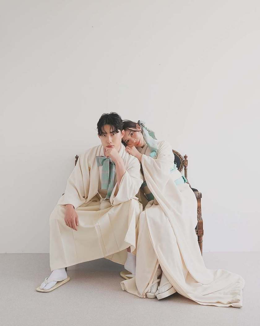 かわいい＋個性の新境地🎀和装×リボン結びで叶える最旬コーディネート特集🩵にて紹介している画像