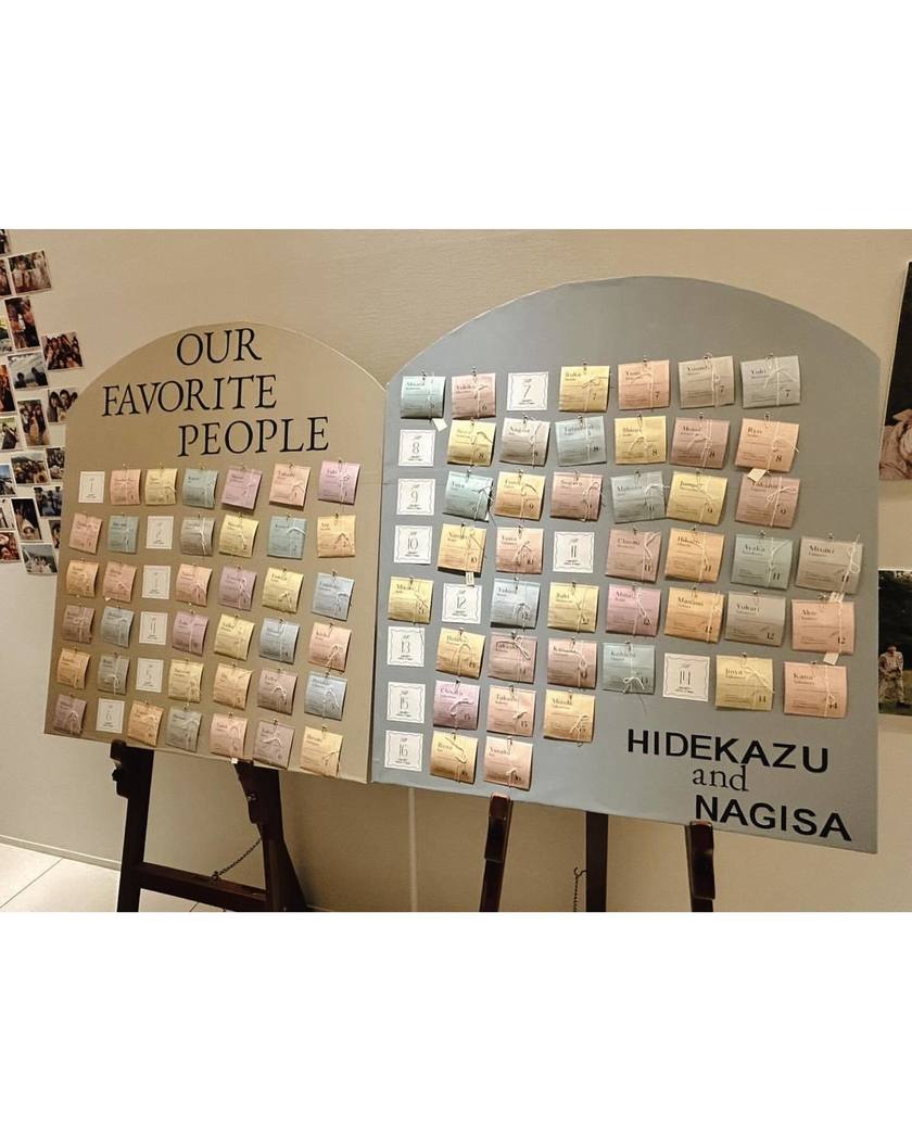 飾り方も大事！人気の演出【スイッチングレター】の設置方法7選♩にて紹介している画像