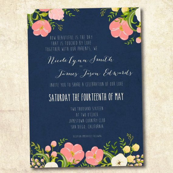 Collecting Adorable Invitation Designs with Charming Illustrations ♡にて紹介している画像