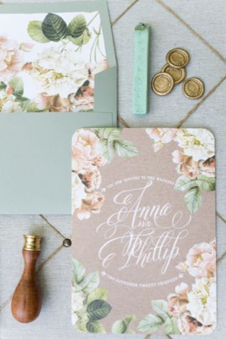 Collecting Adorable Invitation Designs with Charming Illustrations ♡にて紹介している画像