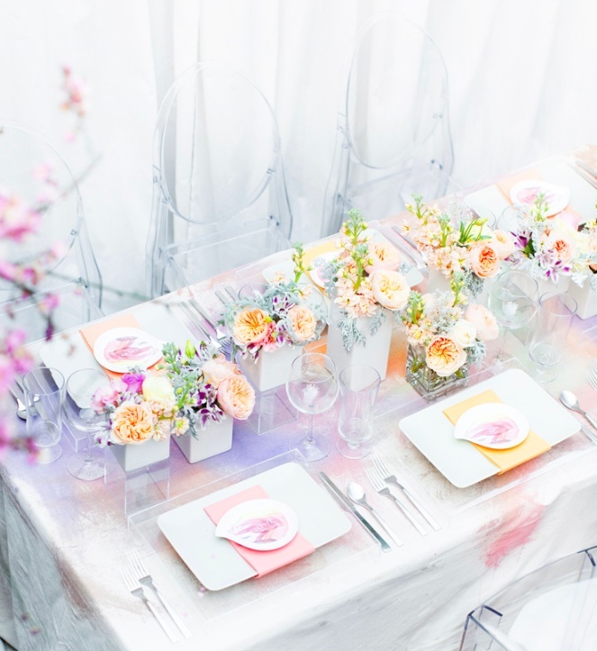 絵具で簡単花嫁DIY♡オリジナル水彩画ペーパーアイテムを作ろう！にて紹介している画像