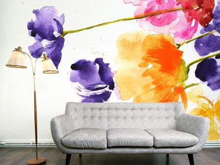 【水彩画でフォトブース！？】話題の水彩で一気にお洒落なウェディングフォト＊にて紹介している画像