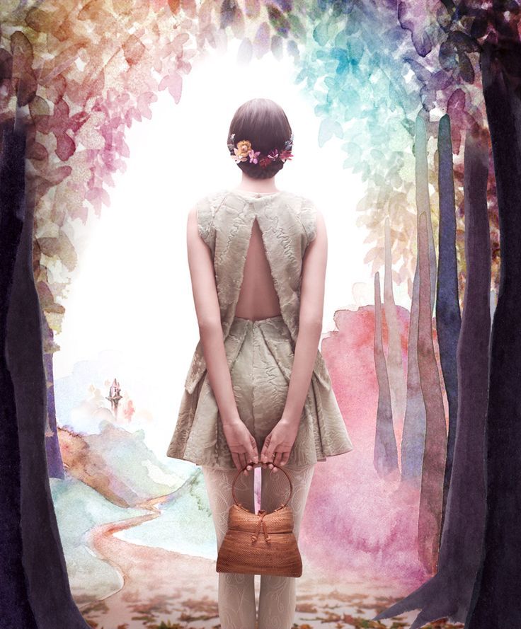 【水彩画でフォトブース！？】話題の水彩で一気にお洒落なウェディングフォト＊にて紹介している画像