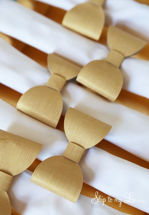 手作りも出来ちゃう♡おしゃれな『ナプキンリング』をDIY♩にて紹介している画像