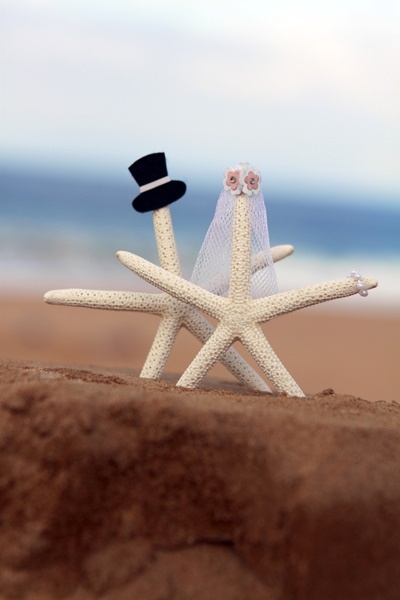 Trend Alert! Resort Weddings with a Starfish Theme♡にて紹介している画像