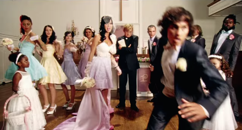 ケイティ・ペリー演じるweddingムービー＊『Hot N Cold』の楽曲PVが可愛い♡にて紹介している画像
