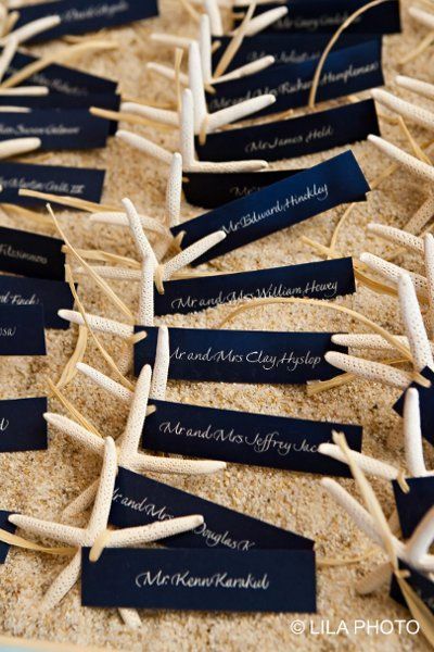 Essential Item for a Chic Overseas Party: Cute DIY 'Escort Cards'♩にて紹介している画像