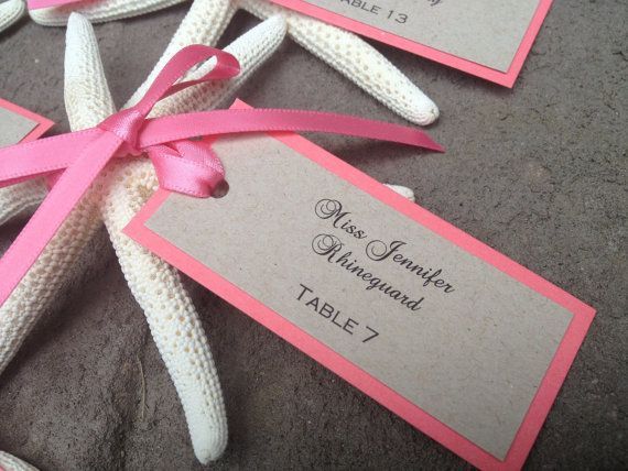Essential Item for a Chic Overseas Party: Cute DIY 'Escort Cards'♩にて紹介している画像