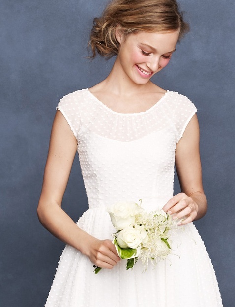 Adorable Wedding Dresses from the NY-Based Brand "J.Crew"!にて紹介している画像