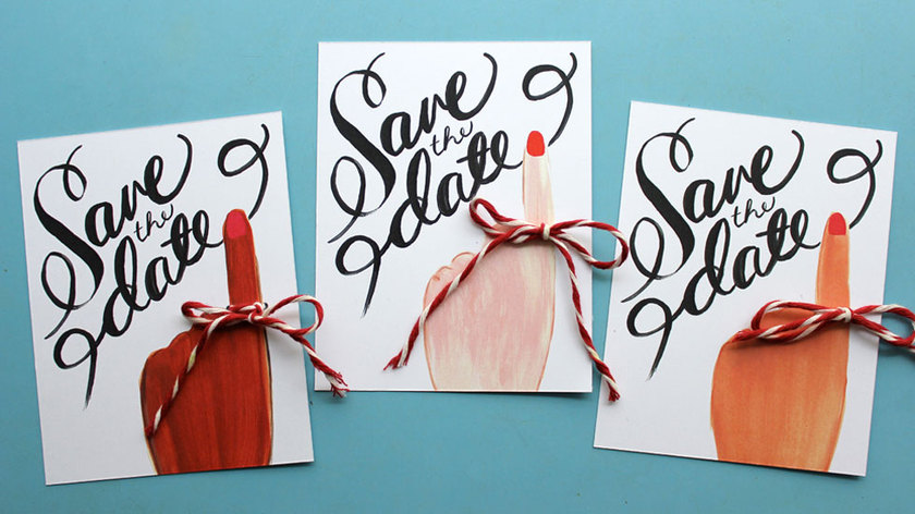 Happy Announcement♡ A Collection of "Save the Date" Ideas to Send Before the Invitation♡にて紹介している画像
