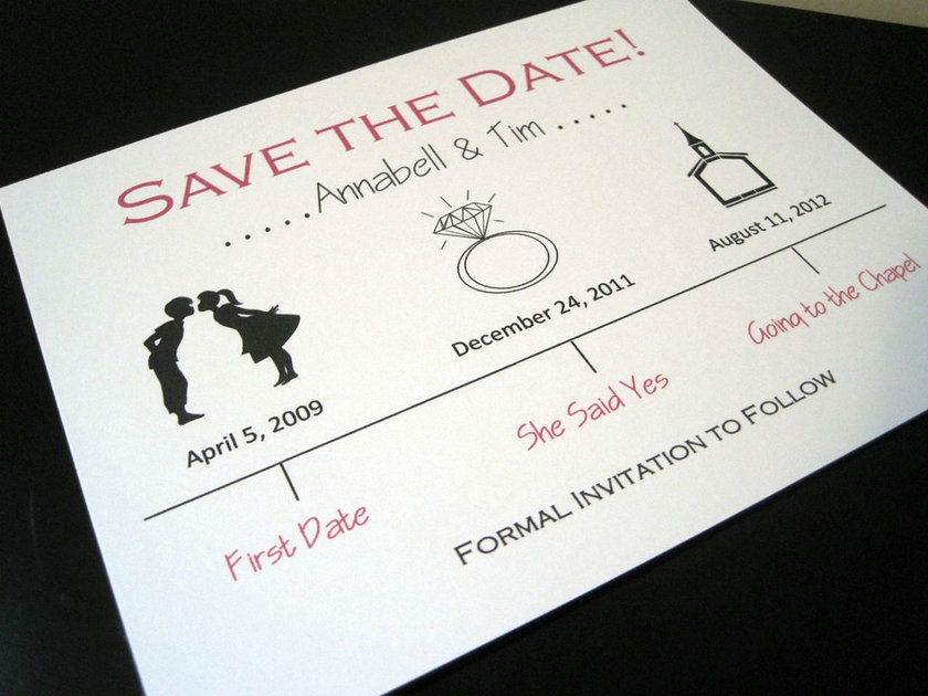 Happy Announcement♡ A Collection of "Save the Date" Ideas to Send Before the Invitation♡にて紹介している画像