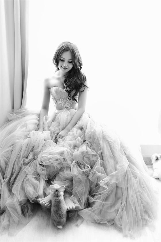 ねこ好きな人集まれ♡アイディア＆ブライダルフォトで癒されましょう＊にて紹介している画像