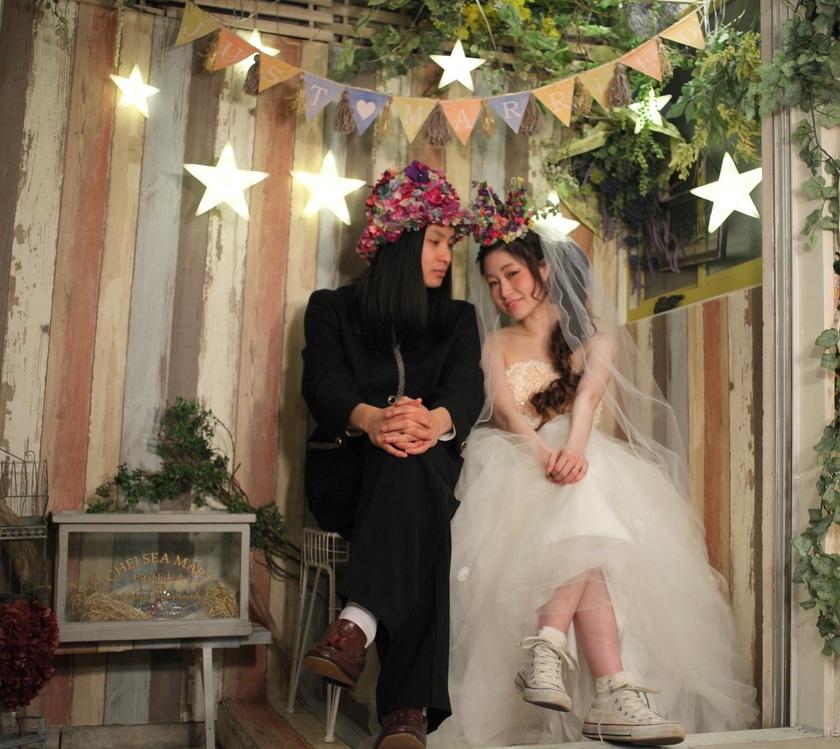 "Discover the Adorable Atelier 'Luck' in Zushi, Kanagawa for the Perfect Pre-Wedding Photos!"にて紹介している画像