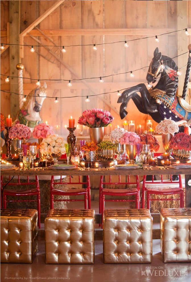 夢みたいに可愛い♡『メリーゴーランド』がテーマの結婚式！にて紹介している画像