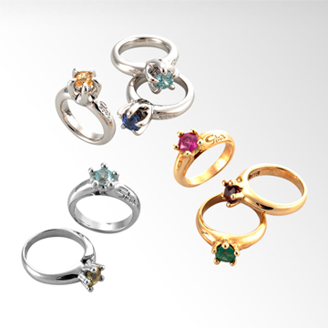 A Gift of Luck for Babies: Baby Ring Catalog ♡にて紹介している画像