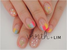 Exciting and Heart-Pounding Design: Bridal Nails at Nail Salon 'LIM' ♡⭐︎にて紹介している画像