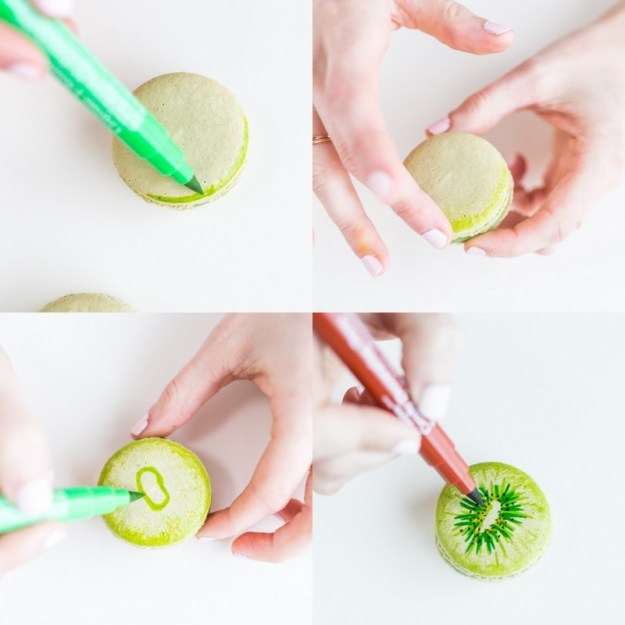 Dress Up Your Sweets: Cute DIY Macaron Recipe ♡にて紹介している画像