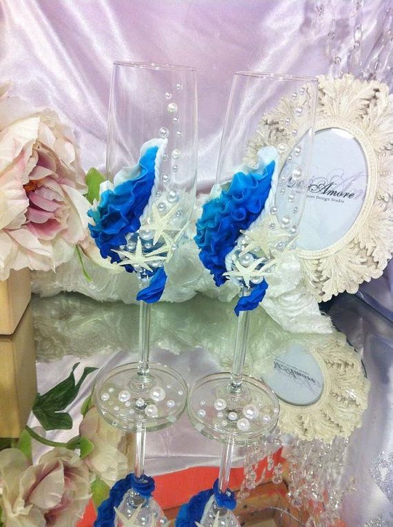 Dressing Up Champagne Glasses for Toasts: A Special Feature of Glass Dress Ideas ♩にて紹介している画像