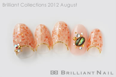 Captivated by Self-Designed "Shell Nails" that Capture Summer in a Bottle!にて紹介している画像
