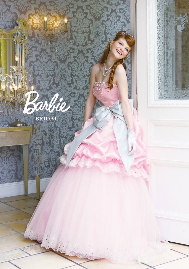 Featuring a Big Bow! Barbie Bridal Dresses That Are Adorable ♡にて紹介している画像