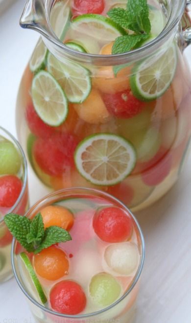 まんまるくり抜き♡『フルーツボール』は夏にぴったりのおもてなし＊にて紹介している画像