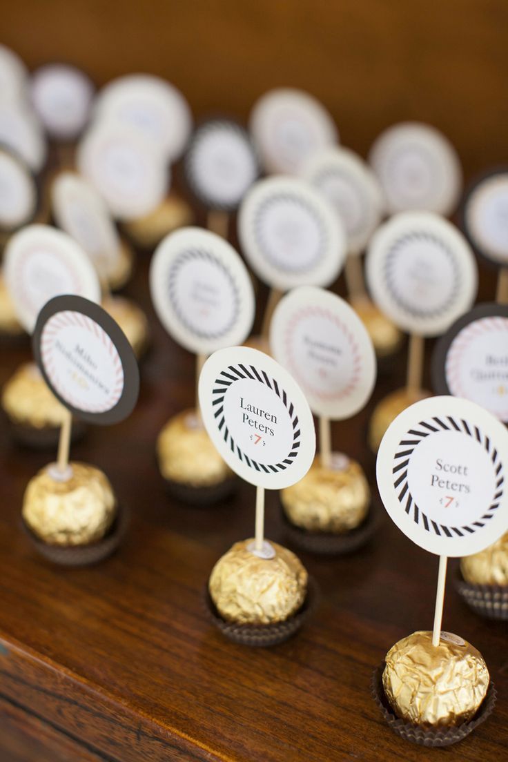 "How to Utilize 'Ferrero Rocher' at Your Wedding, Available at Costco! ♡"にて紹介している画像