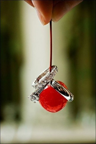 "One Unity ♡ A Cherry Red-Themed Wedding for Two"にて紹介している画像