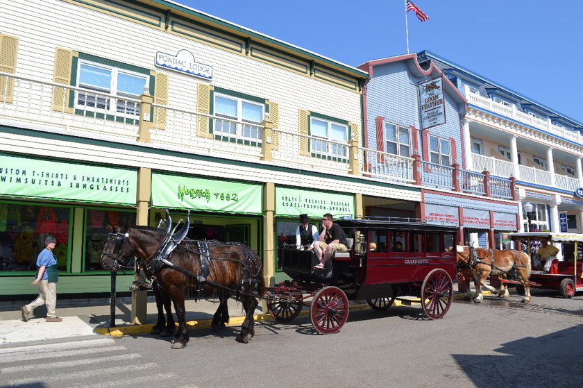 タクシー代わりに馬車が走る島！ミシガン州マキノアイランドに行ってみたい♡にて紹介している画像