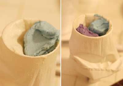 梅雨にぴったり♡本物みたいなあじさいカップケーキ＊にて紹介している画像