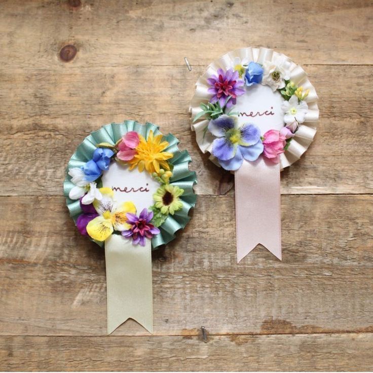 Variety of Designs by Material: A Collection on How to Make Adorable Rosettes♡にて紹介している画像