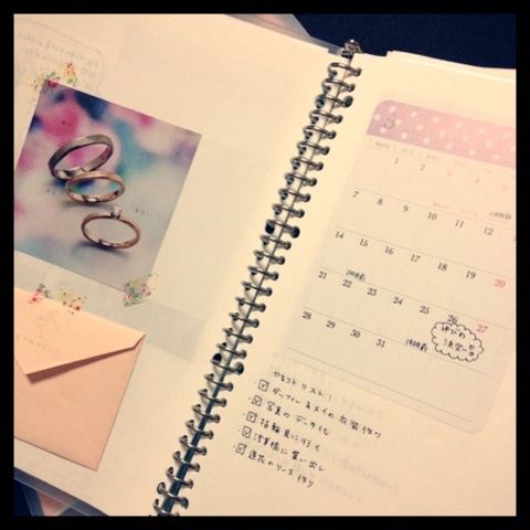 Essential Item for Brides-to-Be: Smart Wedding Planning with a "Wedding Notebook" ♡にて紹介している画像