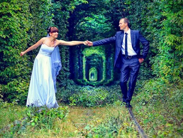 ハネムーンに行きたい ウクライナにある 恋のトンネル がとっても素敵 Marry マリー ハネムーンに行きたい ウクライナにある 恋のトンネル がとっても素敵 Marry マリー