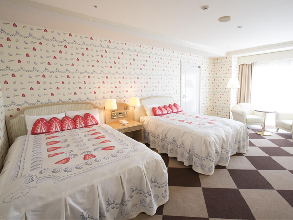 "Adorably Cute Q-pot. Collaboration Suite Room at Tokyo Bay Maihama Hotel!"にて紹介している画像