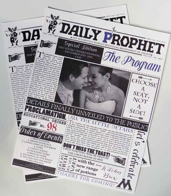 Extra Edition for Guests! The Trend of "Bridal Newspapers" Capturing the History of the Newlyweds is on the Rise♡にて紹介している画像