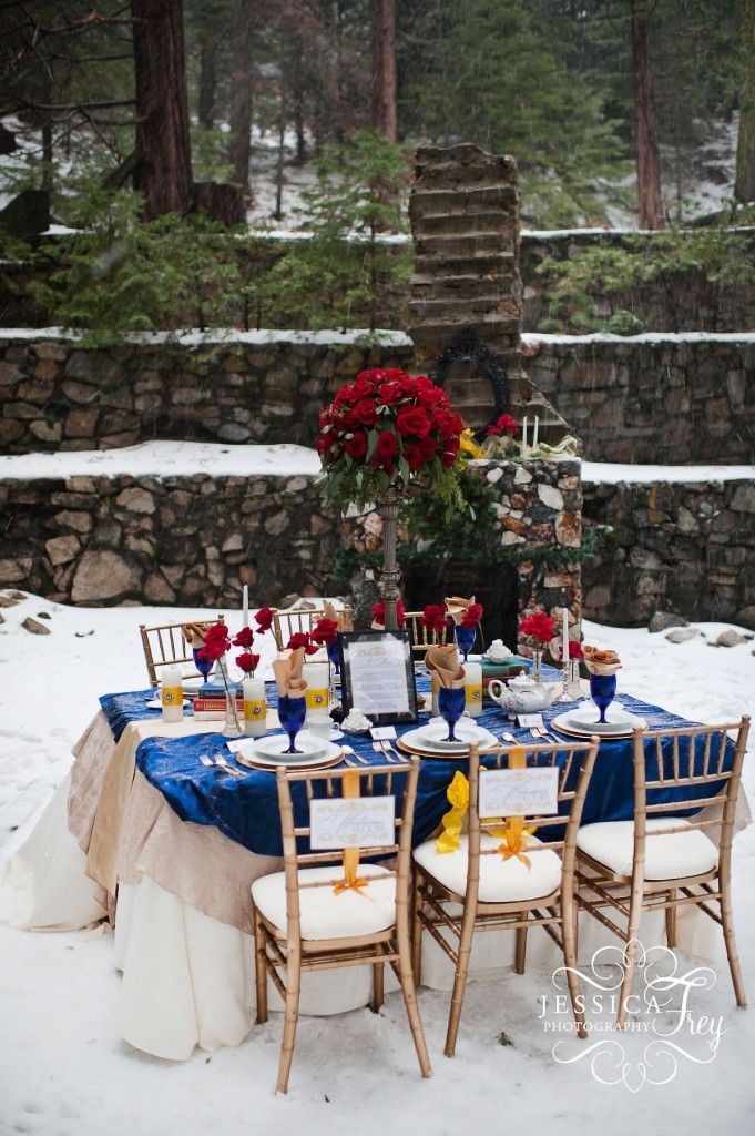 Introducing Princess-themed Weddings Inspired by Beauty and the Beast ♡にて紹介している画像