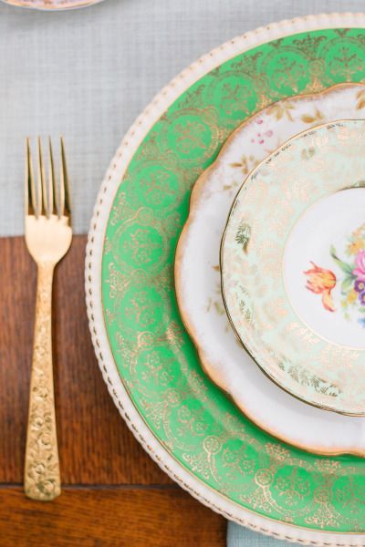 Gathering Exquisite Ceramic Tableware with Artistic and Gorgeous Patterns♡にて紹介している画像