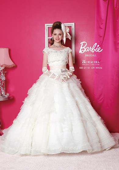 最高に可愛い!『Barbie BRIDAL』の純白ウェディングドレスコレクション♡にて紹介している画像