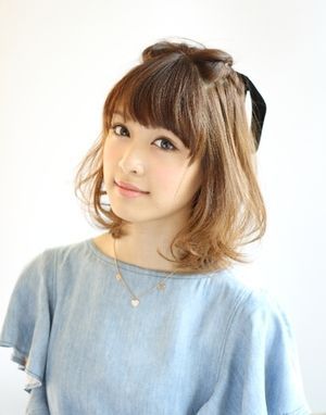 ルーズな外国人風♡話題のクォーターアップのヘアアレンジまとめ＊にて紹介している画像