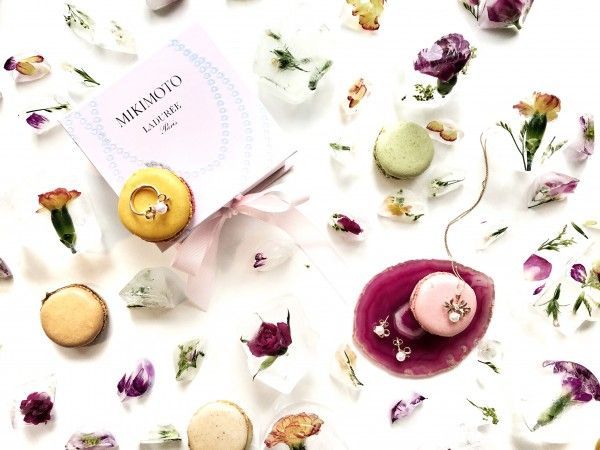 Dreamy Marriage: Limited Edition Macarons by Ladurée x Mikimoto are Cute & Delicious!にて紹介している画像