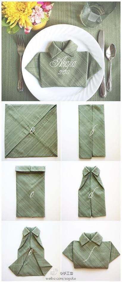 可愛いナプキンの折り方!”飾りナプキン”でゲストをお迎え♡にて紹介している画像