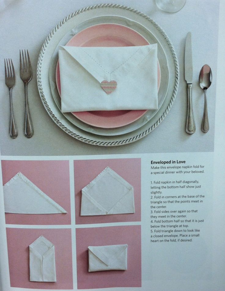 可愛いナプキンの折り方!”飾りナプキン”でゲストをお迎え♡にて紹介している画像