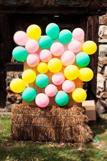 Cute Balloon Decoration Ideas for Your Welcome Space♡にて紹介している画像