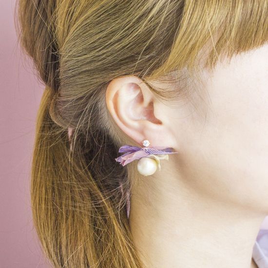 Recommended for Brides ♡ The Adorable Feminine Earrings from 'MocA-Tokyo'＊にて紹介している画像