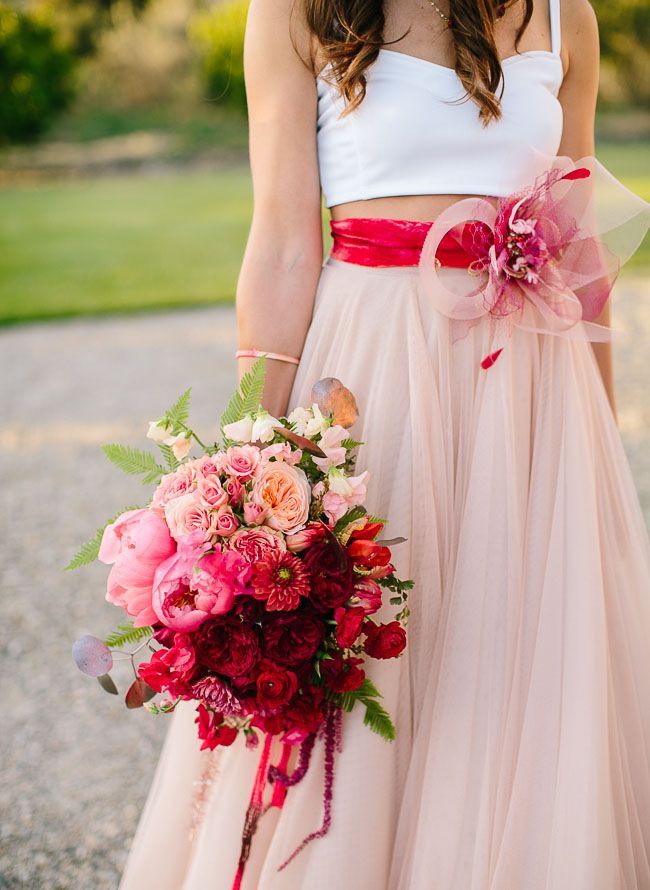 What Shade of Pink Will You Choose? A COLLECTION of Bridesmaid Dresses in Various Pink Tones for Different Moods♡にて紹介している画像